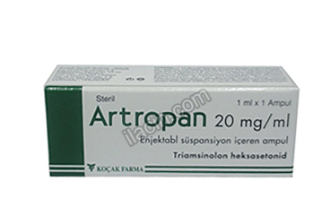 ARTROPAN 20 MG/ML ENJEKSIYONLUK SUSPANSIYON (1 AMPUL) görseli