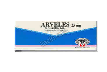 ARVELES 25 MG 20 FILM TABLET görseli