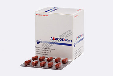 ASACOL 800 MG ENTERIK TABLET (90 TABLET) görseli