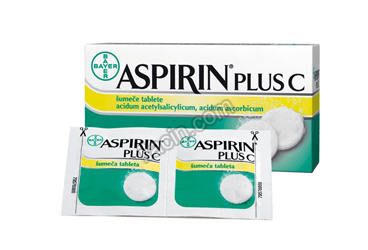 ASPIRIN PLUS-C 400 MG 10 TABLET görseli