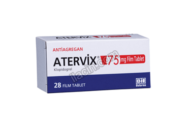 ATERVIX 75 MG 28 FILM KAPLI TABLET görseli