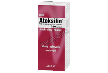 ATOKSILIN 250 MG 80 ML SUSPANSIYON görseli