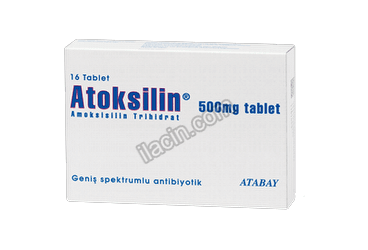 ATOKSILIN 500 MG 16 TABLET görseli