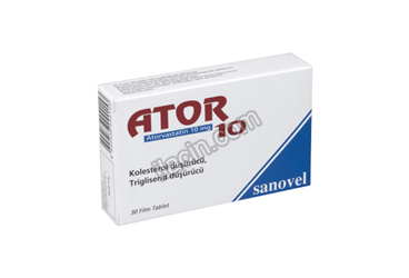 ATOR 10 MG 30 FILM TABLET görseli