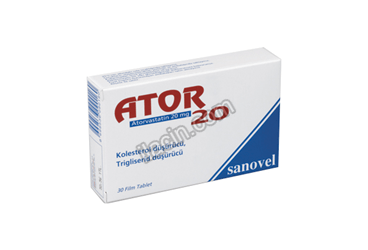 ATOR 20 MG 90 FILM TABLET görseli