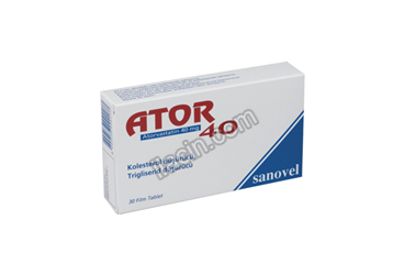 ATOR 40 MG 30 FILM TABLET görseli