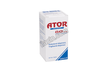 ATOR 80 MG 30 FILM TABLET görseli