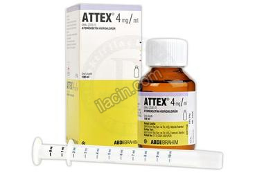 ATTEX 4 MG/ML ORAL COZELTI (100 ML) görseli