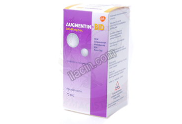 AUGMENTIN 200 MG+28,5 MG/5 ML ORAL SUSPANSIYON HAZIRLAMAK ICIN KURU TOZ 70 ML görseli