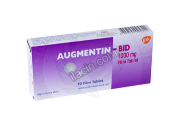 AUGMENTIN 875 MG/125 MG FILM KAPLI TABLET (10 ADET) görseli