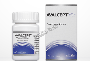AVALCEPT 450 MG FİLM TABLET görseli