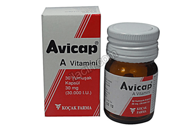 AVICAP 30 MG 30 YUM.KAPSUL görseli
