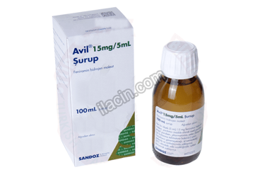 AVIL 15 MG / 5 ML SURUP (100 ML) görseli