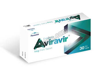 AVIRAVIR 1 MG FILM KAPLI TABLET (30 FİLM KAPLI TABLET) görseli