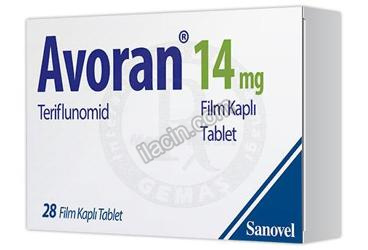 AVORAN 14 MG FILM KAPLI TABLET (28 FİLM KAPLI TABLET) görseli