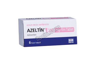 AZELTIN 250 MG 6 FILM KAPLI TABLET görseli