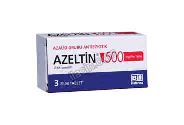 AZELTIN 500 MG 3 FILM KAPLI TABLET görseli