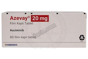 AZEVAY 20 MG FILM KAPLI TABLET (60 TB) görseli