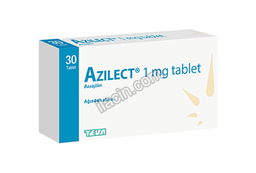 AZILECT 1 MG 30 FILM TABLET görseli