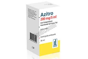 AZITRO 5 ML 200 MG 30 ML SUSPANSIYON görseli