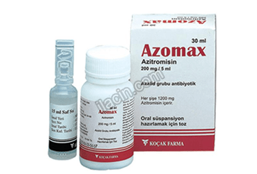AZOMAX ORAL 5 ML 200 MG 30 ML TOZ görseli