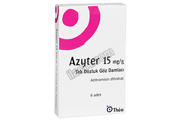 AZYTER 15 MG/G TEK DOZLUK GOZ DAMLASI 6 FLAKON görseli