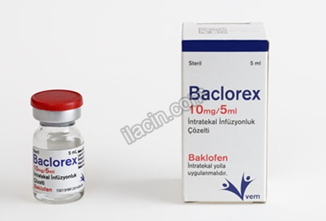 BACLOREX 10 MG/5 ML INTRATEKAL INFUZYINLUK COZELTI (1 FLAKON) görseli