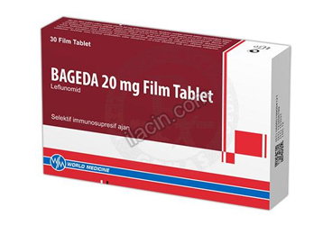 BAGEDA 20 MG 30 FILM TABLET görseli