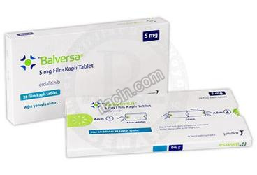 BALVERSA 5 MG FILM KAPLI TABLET (28 TABLET) görseli