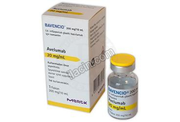 BAVENCIO 200 MG/10ML IV INFUZYONLUK COZELTI HAZIRLAMAK ICIN KONSANTRE görseli