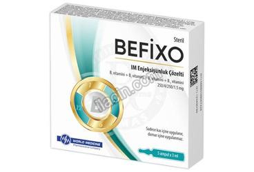 BEFIXO IM ENJEKSIYONLUK COZELTI (5 AMPUL) görseli