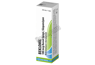 BEKLOMIL 100 MCG NASAL SPREY görseli