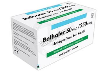 BELHALER 50 MCG/250 MCG INHALASYON TOZU, SERT KAPSUL görseli
