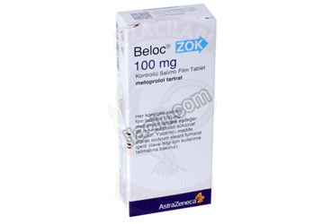 BELOC ZOK 100 MG 20 TABLET görseli
