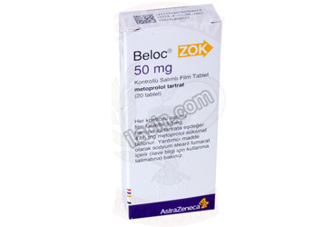 BELOC ZOK 50 MG 20 TABLET görseli