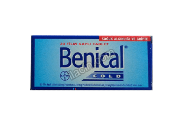 BENICAL COLD 20 FILM TABLET görseli
