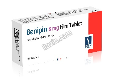 BENIPIN 8 MG 30 FILM TABLET görseli