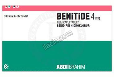 BENITIDE 4 MG FILM KAPLI TABLET (30 ADET) görseli
