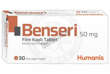 BENSERI 50 MG FILM KAPLI TABLET (30 TABLET) görseli