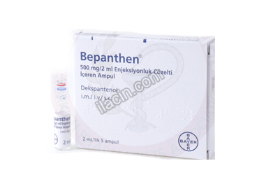 BEPANTHENE 500 MG 5 AMPUL görseli