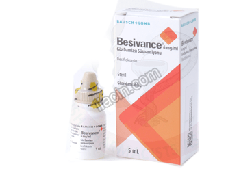 BESIVANCE %0,6 OFTALMIK SUSPANSIYON 5 ML görseli