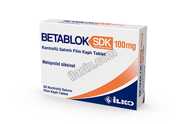 BETABLOK SDK 100 MG KONTROLLU SALIMLI 20 FILM TABLET görseli