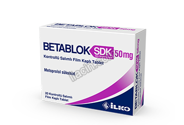 BETABLOK SDK 50 MG KONTROLLU SALIMLI 20 FILM TABLET görseli