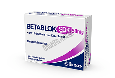 BETABLOK SDK 50 MG KONTROLLU SALIMLI 30 FILM TABLET görseli
