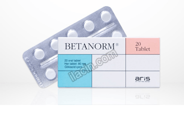 BETANORM 80 MG 20 TABLET görseli