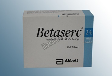 BETASERC 24 MG 100 TABLET görseli