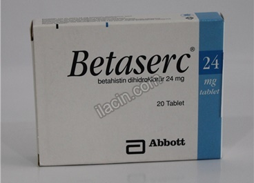 BETASERC 24 MG 20 TABLET görseli