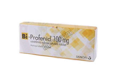 BI-PROFENID 100 MG UZATILMIŞ SALIMLI CENTIKLI 20 TABLET görseli