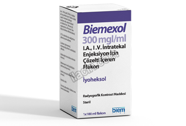 BIEMEXOL 300 MGI/ML  IA, IV, INTRATEKAL ENJEKSIYON ICIN COZELTI ICEREN 100 ML 1 FLAKON görseli