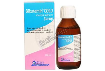BIKARAMIN COLD 100/15/1 MG/5ML SURUP (100ML) görseli